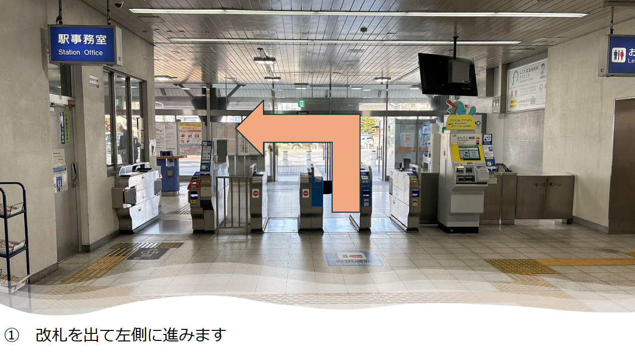 アクセス手順1